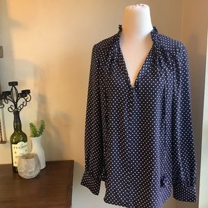 Kate Spade Polka Dot Blouse